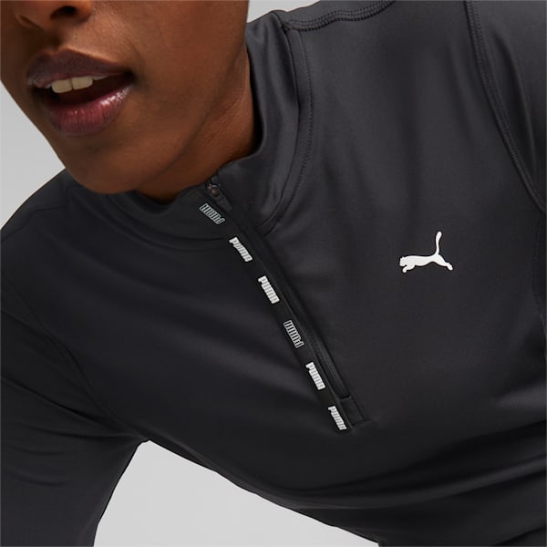PUMA Strong Quarter-Zip Training Sweatshirt Women, Puma Black