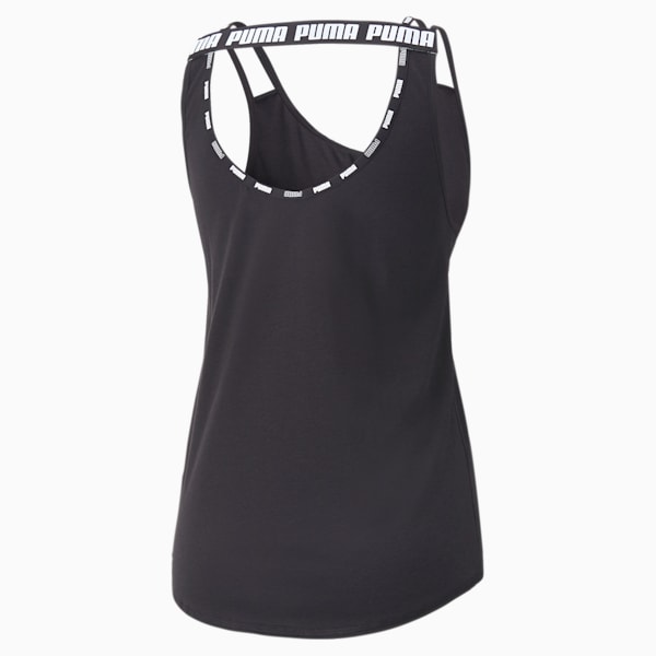 Strong Tri-Blend Training Tank Top Women, Puma Black, extralarge