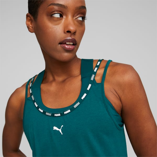 Strong Tri-Blend Training Tank Top Women, Varsity Green, extralarge-IND