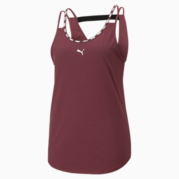 Strong Tri-Blend Training Tank Top Women, Aubergine, extralarge-IND
