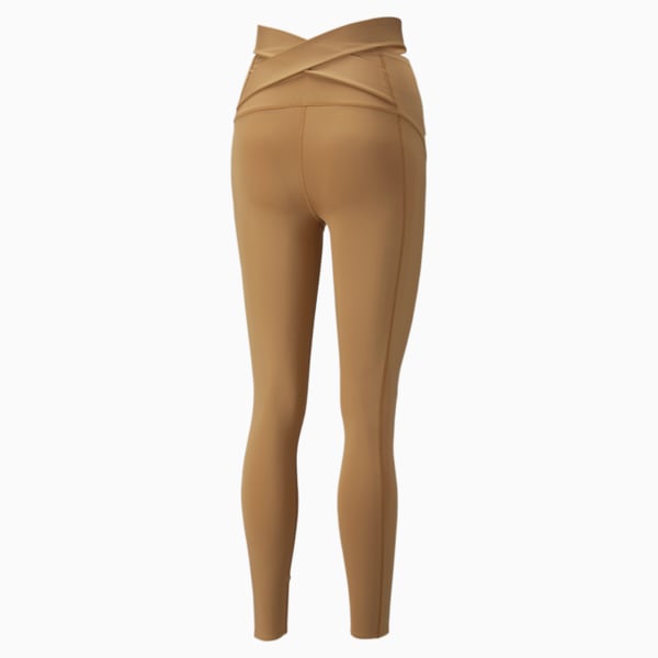 Leggings para entrenar con tiro alto de largo completo para mujer Fashion Luxe ELLAVATE, Desert Tan, extralarge