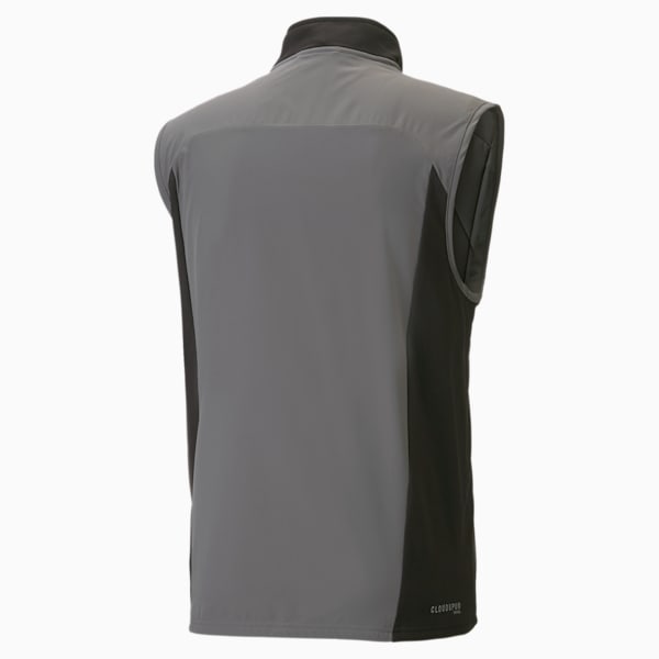 CLOUDSPUN WRMLBL Men's Running Vest, CASTLEROCK-Puma Black, extralarge