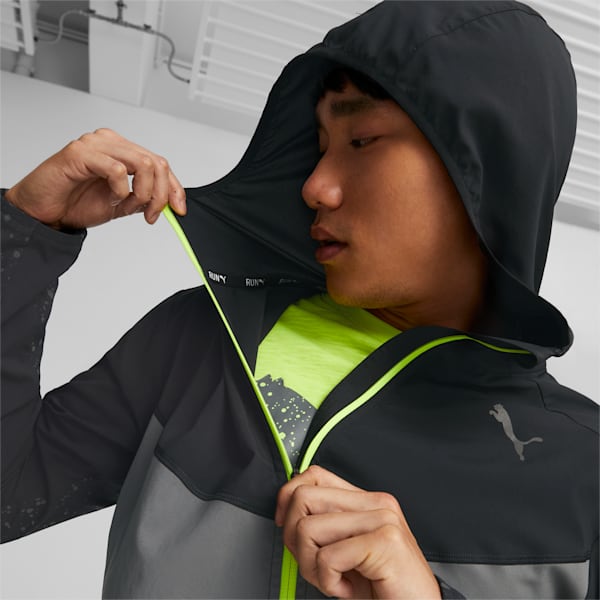 Reflective Printed Men's Woven Running Jacket | PUMA