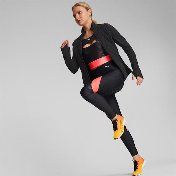 CLOUDSPUN WRMLBL Women's Running Jacket, Puma Black