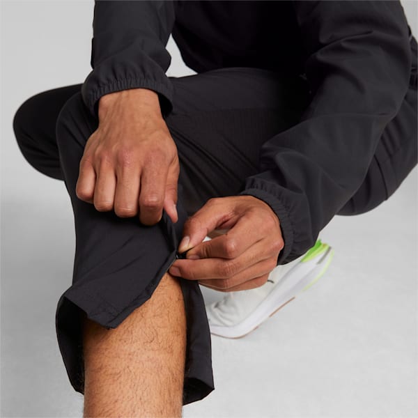 Woven Men's Running Pants, Puma Black, extralarge-IND