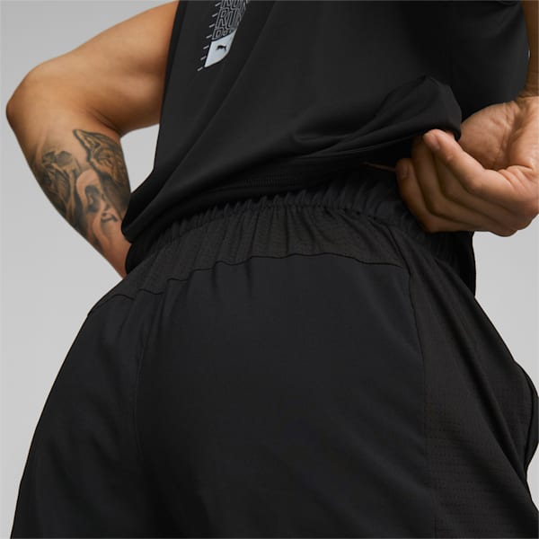 Shorts de running para hombre PLCD, Puma Black, extralarge