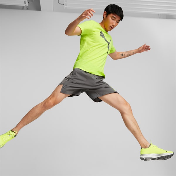 PLCD Graphic 7” Men's Running Shorts, CASTLEROCK
