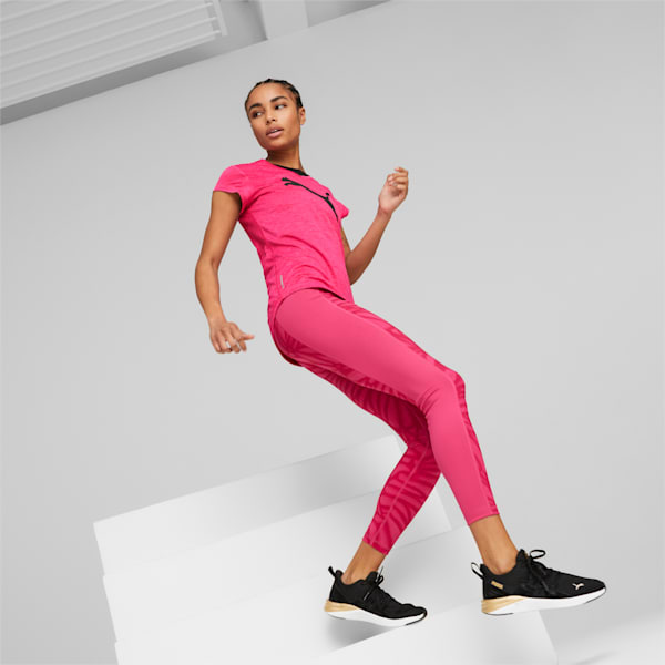 Favourite Heather Cat Training Tee Women, Orchid Shadow Heather
