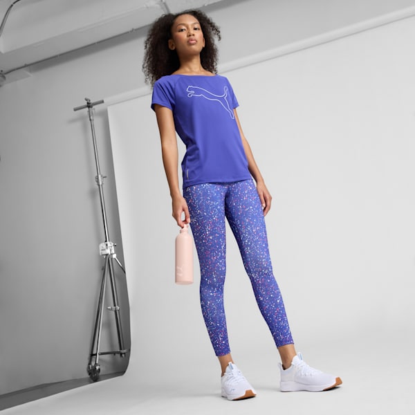 Favorite Jersey Cat Training Tee Women, Lapis Lazuli, extralarge