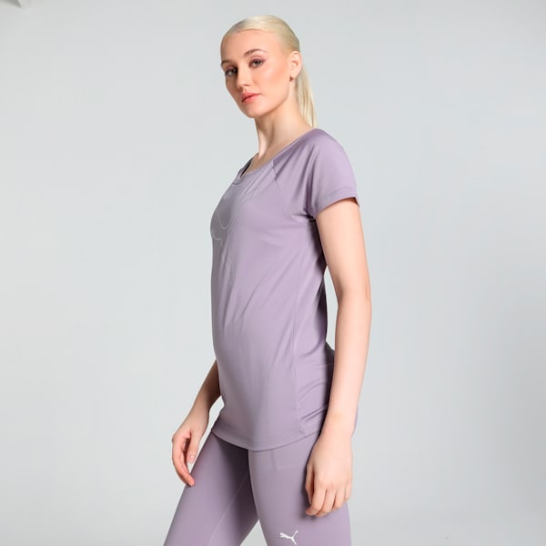 Favourite Jersey Cat Training Women's Regular Fit T-Shirt, Pale Plum, extralarge-IND