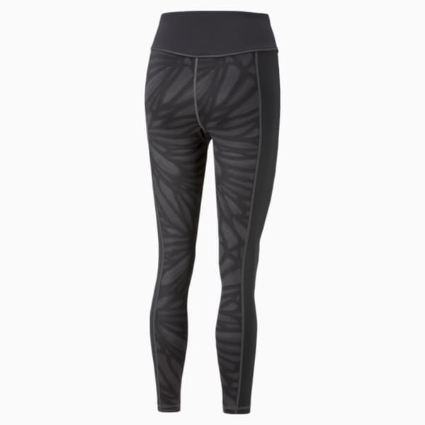 Favourite Printed High Waist 7/8 Training Leggings Women, PUMA Black-Asphalt