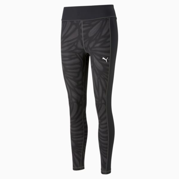 Favourite Printed High Waist 7/8 Training Leggings Women, PUMA Black-Asphalt