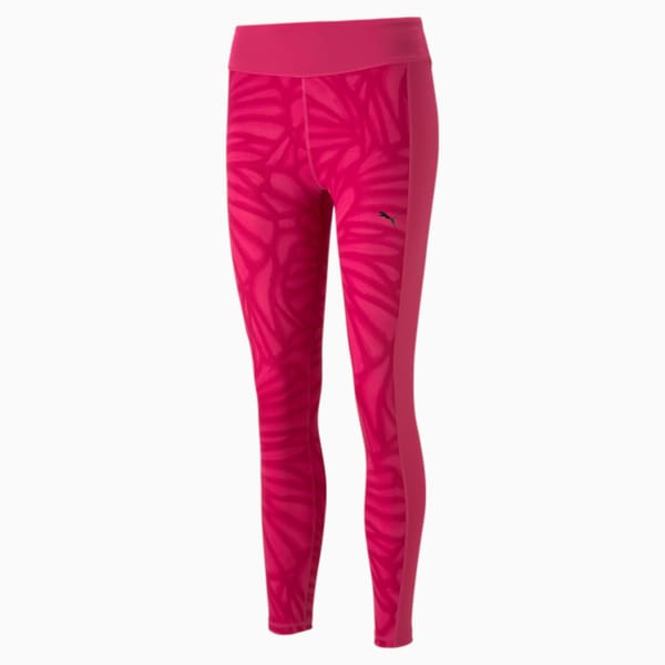 Favourite Printed High Waist 7/8 Training Leggings Women, Orchid Shadow Heather, extralarge-IND