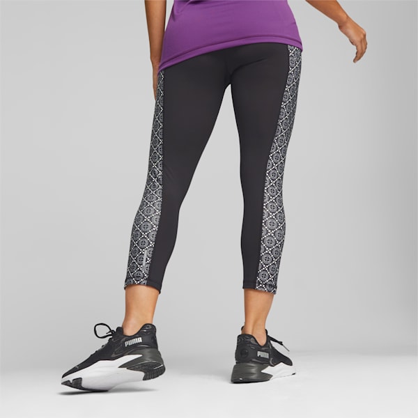 Puma ESS+ Metallic Leggings (silver-black)