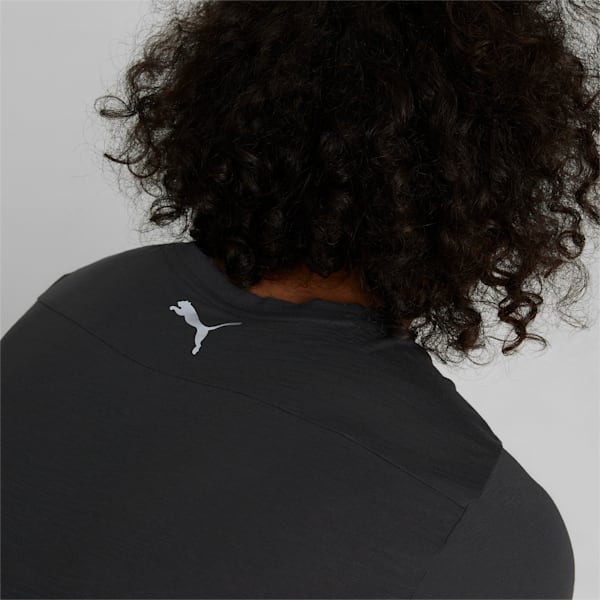 Performance Logo Men's Running T-Shirt, Puma Black, extralarge-IND