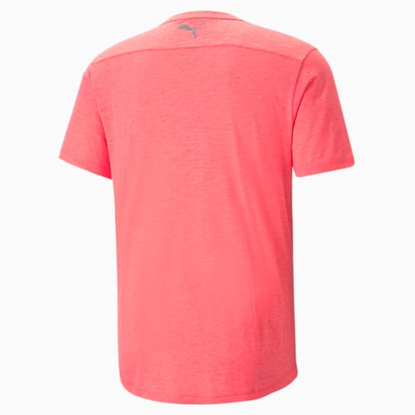 Performance Logo Men's Running T-Shirt, Sunset Glow, extralarge-IND