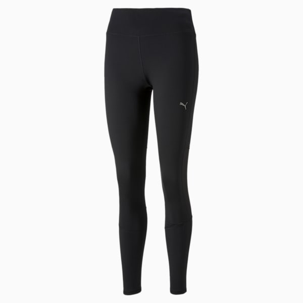 Brushed Full-Length Running Leggings Women, Puma Black, extralarge-IND