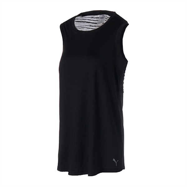 ウィメンズ マタニティ ヨガ スタジオ トレーニング トレンド リラックス タンクトップ, Puma Black, extralarge-JPN