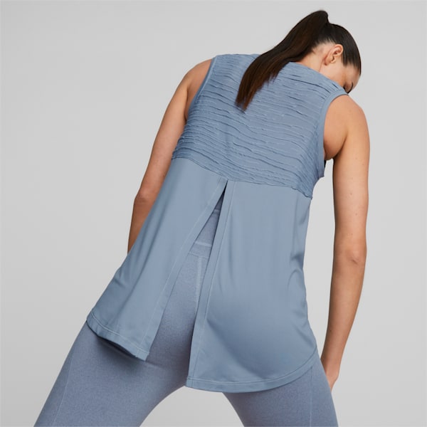 Maternity Women's Relaxed Fit Training Tank Top, Filtered Ash, extralarge-IND