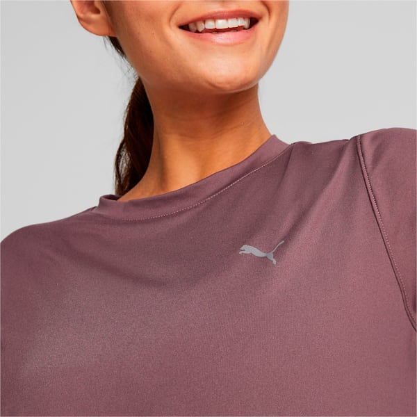 ウィメンズ マタニティ ヨガ スタジオ オーバーサイズド 半袖 Tシャツ, Dusty Plum
