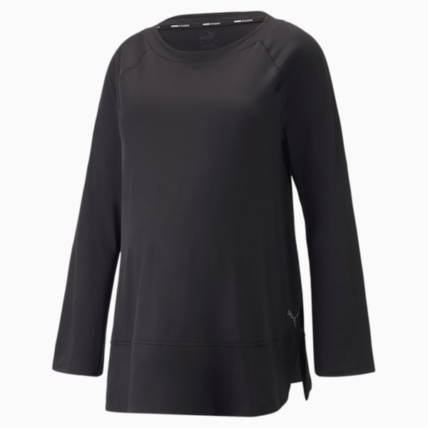 Maternity Bell Sleeve Training Top Women, Puma Black, extralarge-GBR