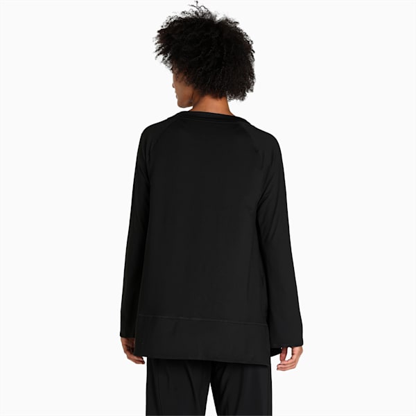 Maternity Bell Sleeve Women's Training T-Shirt, Puma Black, extralarge-IND