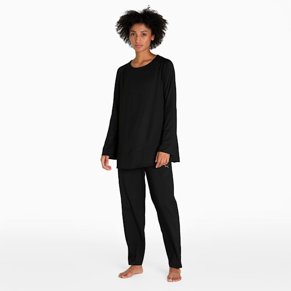 Maternity Bell Sleeve Women's Training T-Shirt, Puma Black, extralarge-IND