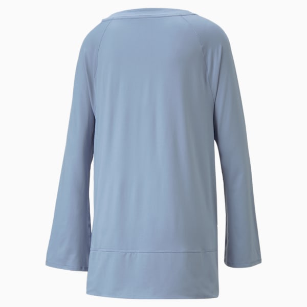 Maternity Bell Sleeve Women's Training T-Shirt, Filtered Ash, extralarge-IND