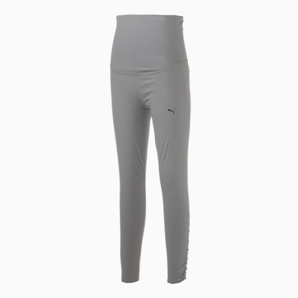 Leggings para entrenar de 7/8 Maternity Studio para mujer, Light Gray Heather, extralarge