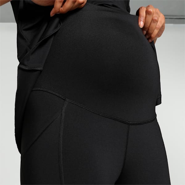 Maternity Fav Forever Women's High-Waist 7/8 Training Leggings, PUMA Black-PUMA Black, extralarge-IND
