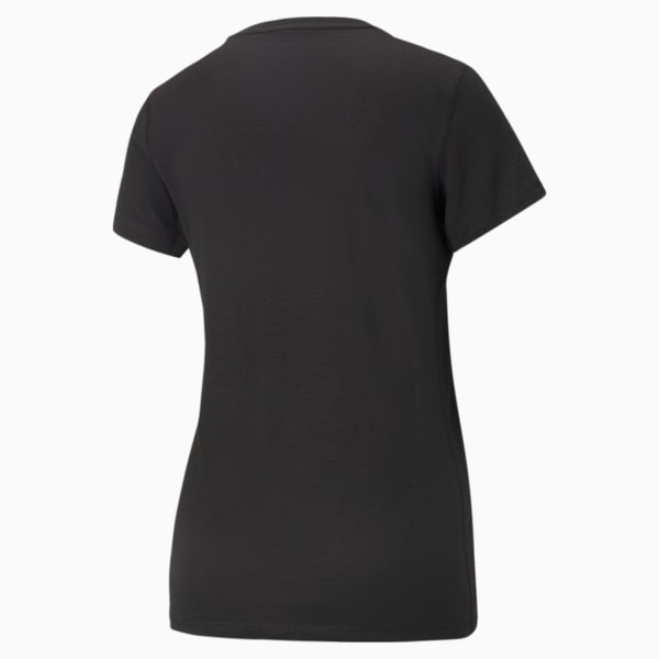 Performance Logo Women's Training T-Shirt, Puma Black, extralarge-IND
