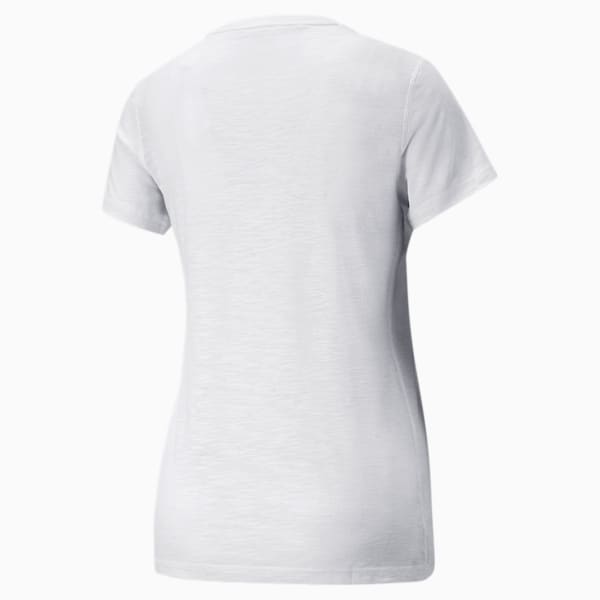 Performance Logo Women's Training T-Shirt, Puma White, extralarge-IND