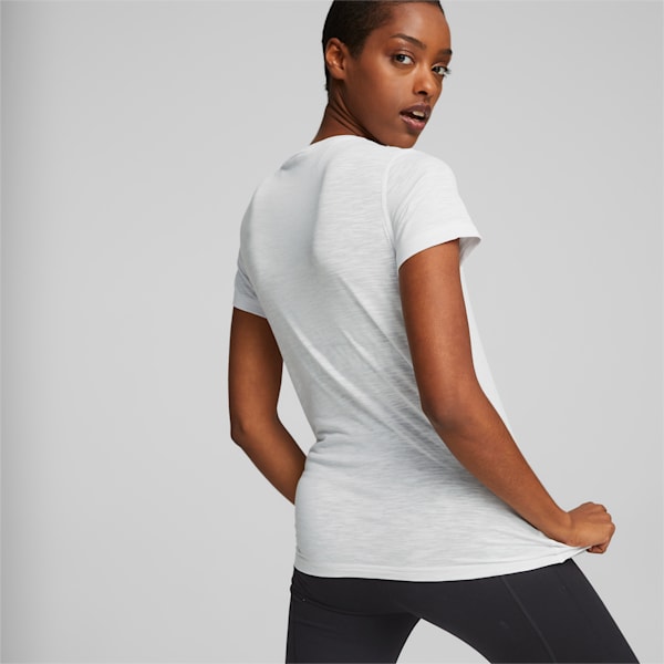 Performance Logo Women's Training T-Shirt, Puma White, extralarge-IND