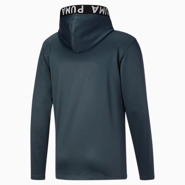 Train PWR Fleece FZ Men's Hoodie, Dark Slate, extralarge