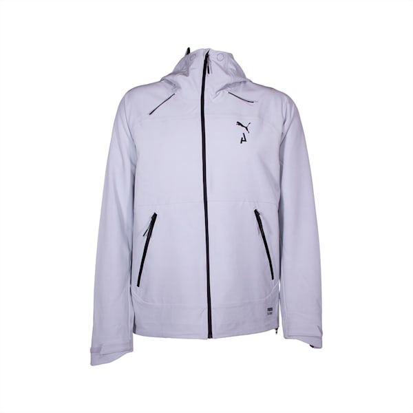 SEASONS rainCELL Running Men's Jacket, Platinum Gray, extralarge