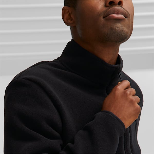 メンズ ランニング シーズンズ フルジップ フリース, Puma Black, extralarge-JPN