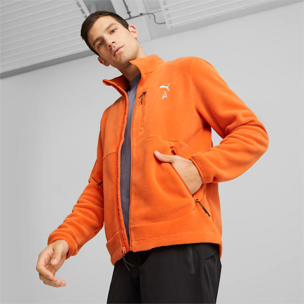 Chamarra Hombre SEASONS Full-Zip Running, Chili Powder, extralarge