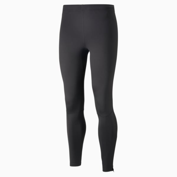 Puma Logo Legging PLUS - Leggings - black/white/black 