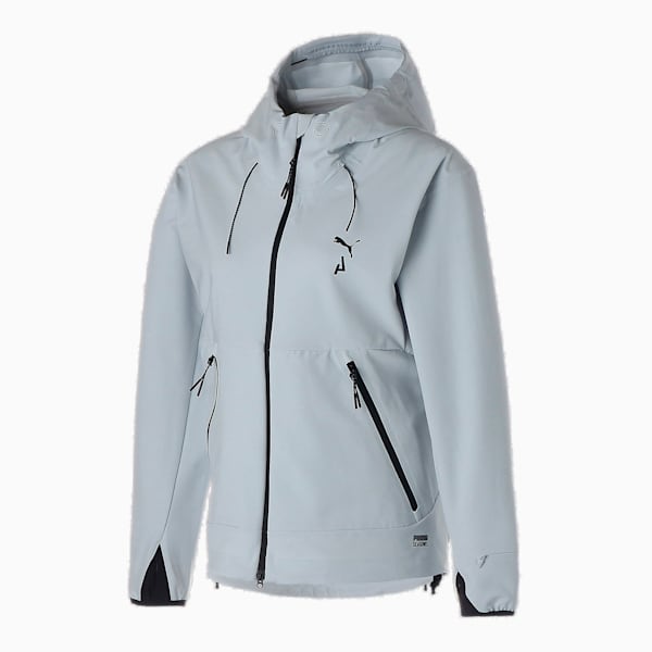 SEASONS rainCELL Women's Running Jacket, Platinum Gray, extralarge