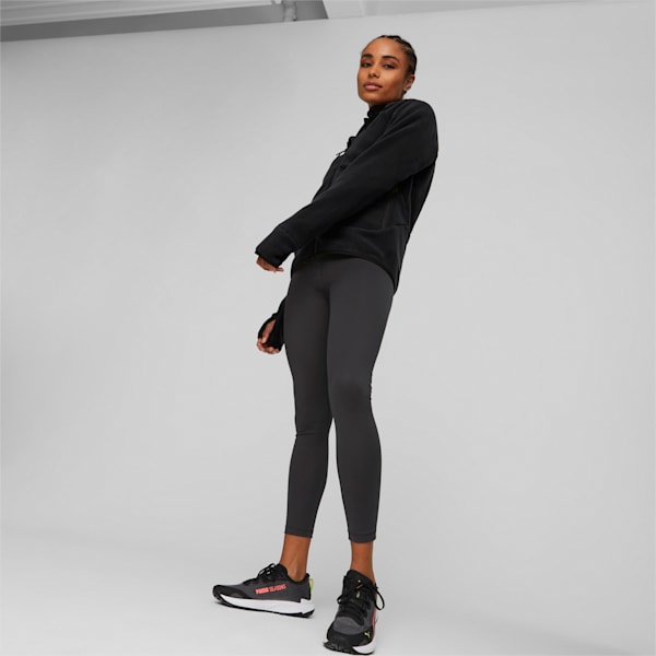 SEASONS Full-Zip Women's Running Fleece, Puma Black, extralarge