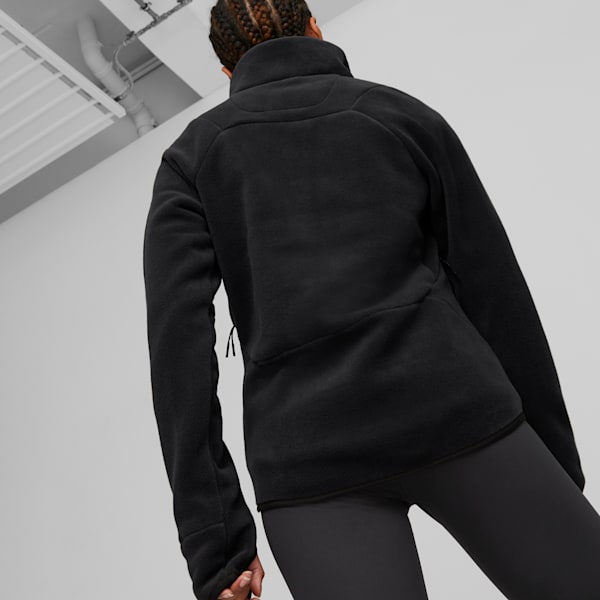 Chamarra Mujer SEASONS Full-Zip Running, Puma Black, extralarge