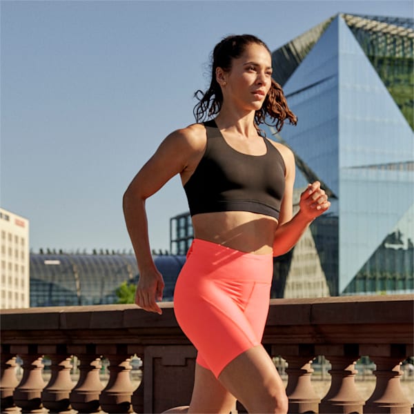 High Impact Elite Women's Running Bra, Puma Black, extralarge-IND