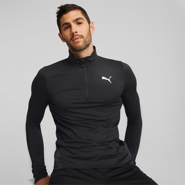 All Day Half-Zip Training Top Men, Puma Black, extralarge-IND