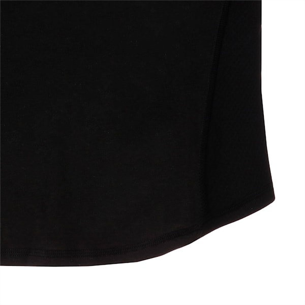 ウィメンズ トレーニング PUMA FIT ロゴ Tシャツ スリーブレス, PUMA Black-Elektro Purple