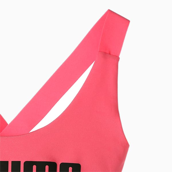 ウィメンズ トレーニングPUMA FIT ブラトップ 中サポート, Sunset Pink