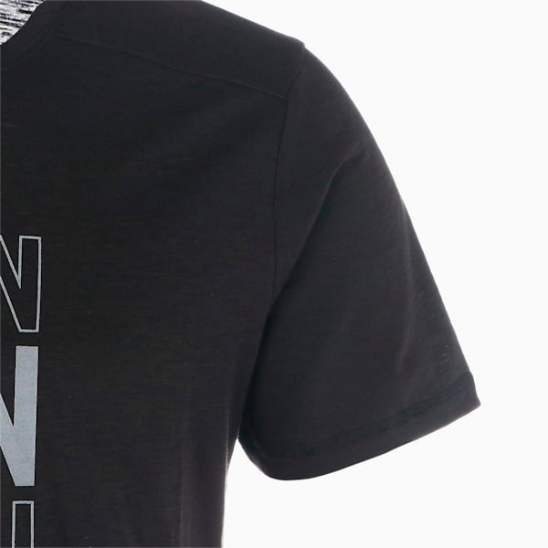 メンズ ランニング ロゴ 半袖 Tシャツ, Puma Black