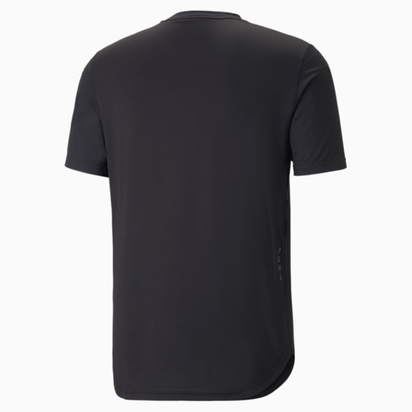 メンズ ヨガ スタジオ メッシュ 半袖 Tシャツ, Puma Black, extralarge-JPN