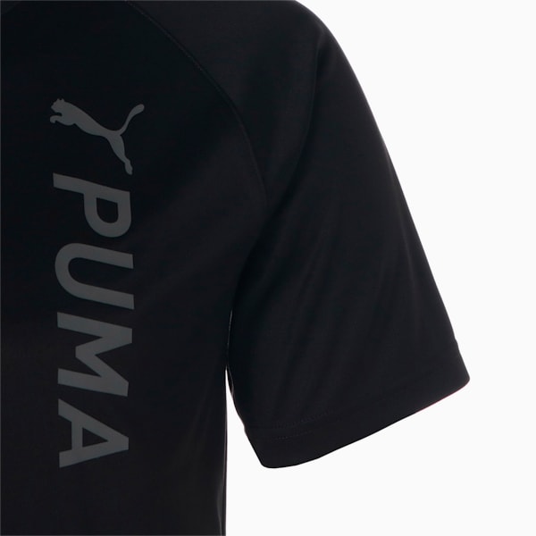 メンズ トレーニング PUMA FIT 半袖 Tシャツ, Puma Black-castlerock cat, extralarge-JPN