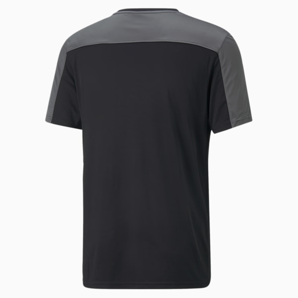 メンズ トレーニング PUMA FIT コマーシャル ロゴ 半袖 Tシャツ, Puma Black, extralarge-JPN