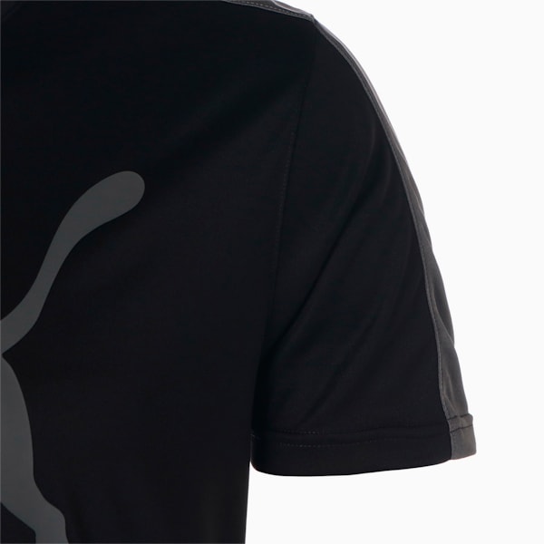 メンズ トレーニング PUMA FIT コマーシャル ロゴ 半袖 Tシャツ, Puma Black, extralarge-JPN